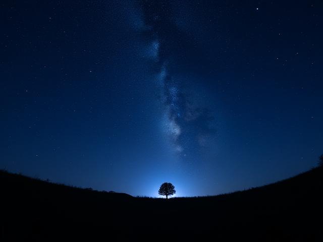 Csillagnéző Éjszakák - Éjszakai égbolt csillagokkal